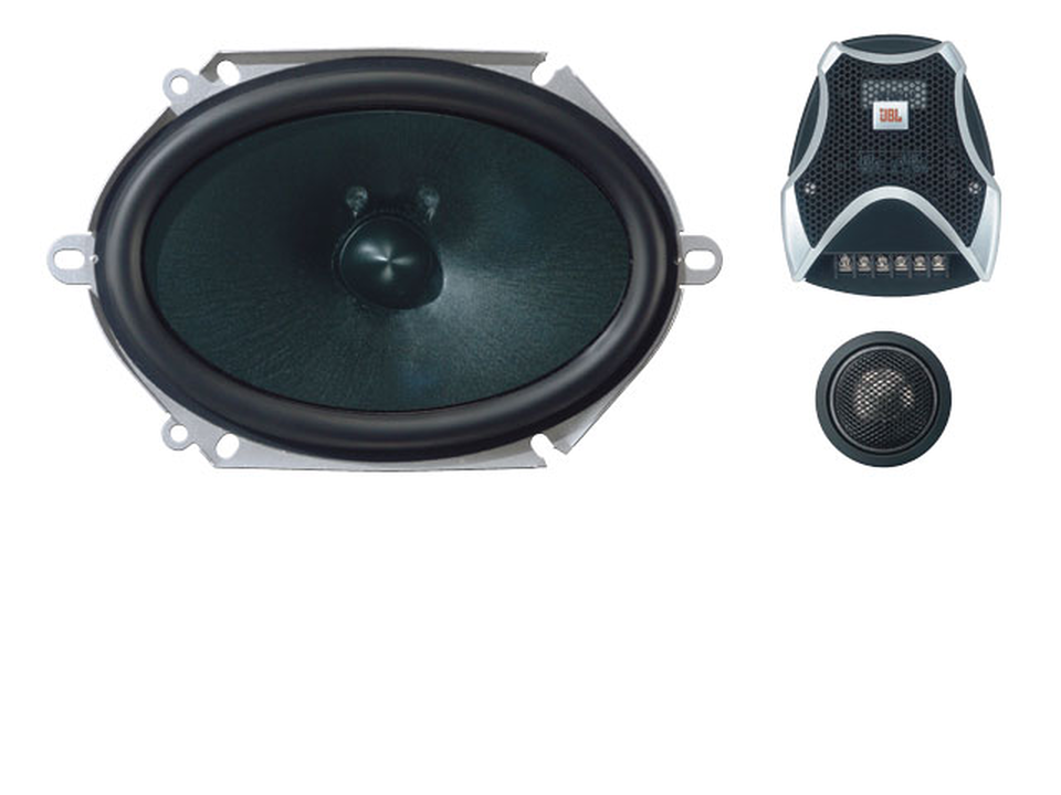 GRAND TOURING GTO 8607C - Black - 6 inch x 8 inch 2-Way Component System - Hero